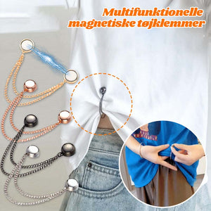 Multifunktionelle magnetiske tøjklemmer