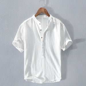 PROVENCE LINNED SKJORTE