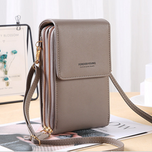 Indlæs billede til gallerivisning Stor kapacitet Crossbody berøringsskærm telefontaske
