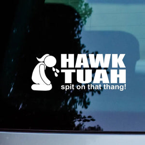 Høg Tuah spyttede på det Thang-klistermærke