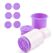Indlæs billede til gallerivisning Non-Stick Cookie Stempel &amp;Cutter (5 mønstre)
