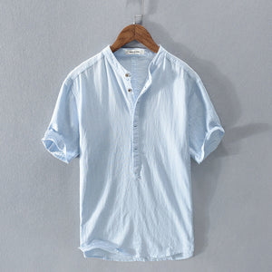 PROVENCE LINNED SKJORTE
