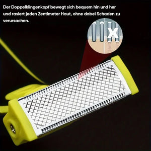 🎁Gave til mænd🔥Våd og tør elektrisk barbermaskine