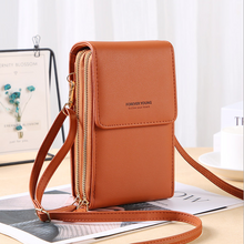 Indlæs billede til gallerivisning Stor kapacitet Crossbody berøringsskærm telefontaske

