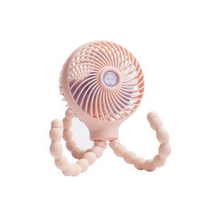 Mini deformerbar bærbar ventilator