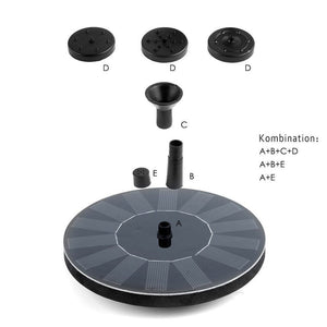 Solar springvand pumpe