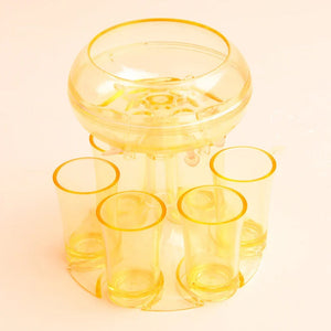 Dispenser og holder til 6 shotglas