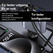 Indlæs billede til gallerivisning Fire-i-en biloplader til mobiltelefoner
