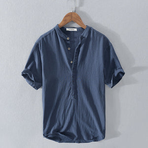 PROVENCE LINNED SKJORTE