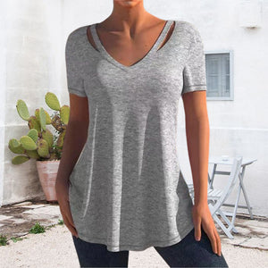 European and American new short-sleeved tops