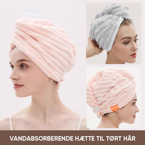 Hårtørrerhætte i koralfløjl