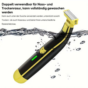 🎁Gave til mænd🔥Våd og tør elektrisk barbermaskine