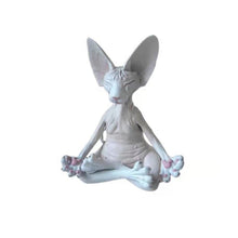Indlæs billede til gallerivisning Sphynx kat yoga statue
