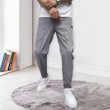 Indlæs billede til gallerivisning Strækbare Skinny fit Cargobukser med multilommer (Herre)
