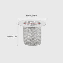 Indlæs billede til gallerivisning Mesh Stainless Steel Floor Drain Strainer
