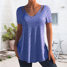 Indlæs billede til gallerivisning European and American new short-sleeved tops
