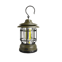 Indlæs billede til gallerivisning Bærbar Retro Camping lampe
