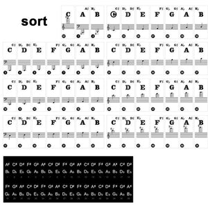 Klaver Key Note Stickers