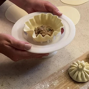 Blomsterformet bolle- og dumplingsmaskine