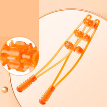 Indlæs billede til gallerivisning Portable Handmade Back Massage Roller Rope

