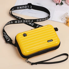 Indlæs billede til gallerivisning Mini Suitcase Crossbody Bag
