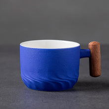 Indlæs billede til gallerivisning Håndlavet retro keramisk kaffekrus
