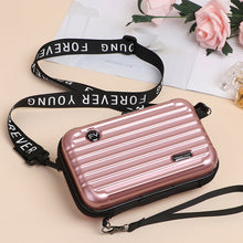 Indlæs billede til gallerivisning Mini Suitcase Crossbody Bag
