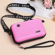 Indlæs billede til gallerivisning Mini Suitcase Crossbody Bag
