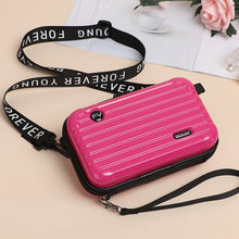Indlæs billede til gallerivisning Mini Suitcase Crossbody Bag
