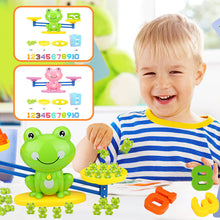 Indlæs billede til gallerivisning Balancerende frø brætspil til børnehavebørn
