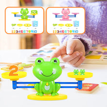 Indlæs billede til gallerivisning Balancerende frø brætspil til børnehavebørn
