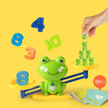 Indlæs billede til gallerivisning Balancerende frø brætspil til børnehavebørn
