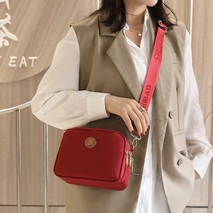 Nylon Oxford stof en skulder crossbody taske