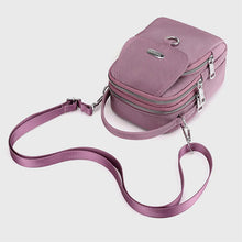 Indlæs billede til gallerivisning Letvægts vandtæt crossbodytaske med multilommer
