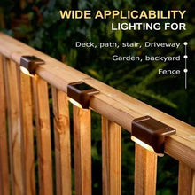 Indlæs billede til gallerivisning Waterproof Outdoor Solar Deck Lights
