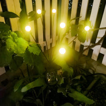 Indlæs billede til gallerivisning Solcelledrevent Plug-in LED Havelys Firefly i ildfluemotiv
