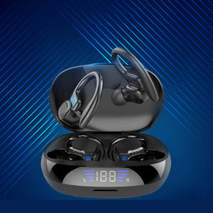 Touch Control Sportshovedtelefoner m/ LED Powerdisplay