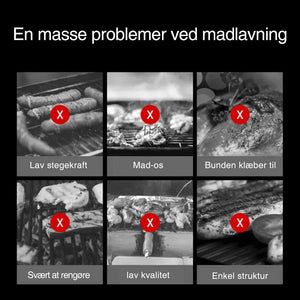 Non-stick rund bradepande