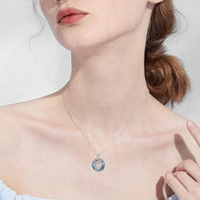 Indlæs billede til gallerivisning Livets træ Crystal Pendant halskæde

