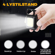 Indlæs billede til gallerivisning Multifunktionel nøglering Nødlys
