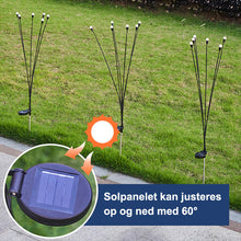 Indlæs billede til gallerivisning Solcelledrevent Plug-in LED Havelys Firefly i ildfluemotiv
