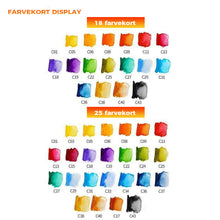 Indlæs billede til gallerivisning Solid Gouache-pigment palete - lad din kreativitet komme til udtryk!
