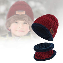 Indlæs billede til gallerivisning Ideel rock Varm Beanie Cap med tørklæde
