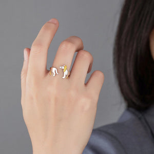 Komplet Ubetinget Kærlighed Pølsehund Ring