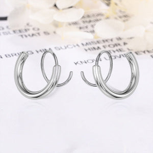 Minimalistiske Twist Wrap Krybende klatremaskine Cuff øreringe