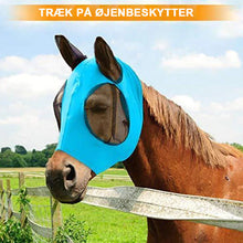 Indlæs billede til gallerivisning Maske til heste Anti-fly Mesh
