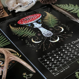 2023 Mørk Skov månekalender