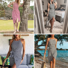 Indlæs billede til gallerivisning Stribet grimekjole
