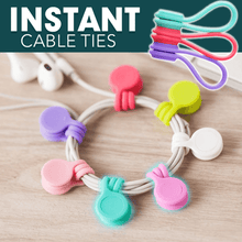 Indlæs billede til gallerivisning Snap-On Magnetic Cable Ties - Can help you do a lot
