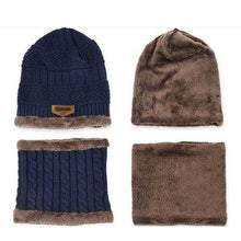 Indlæs billede til gallerivisning Ideel rock Varm Beanie Cap med tørklæde
